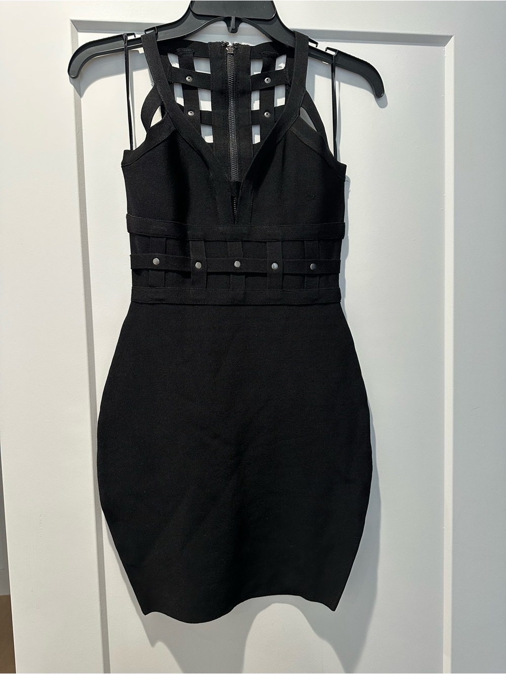 Guess Mirage caged bodycon bandage dress - Picture 5 of 8
